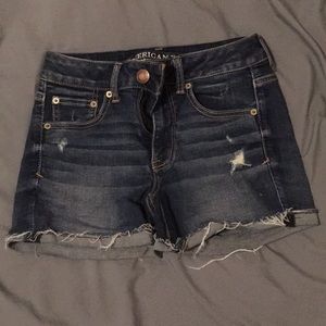 American eagle high rise shortie